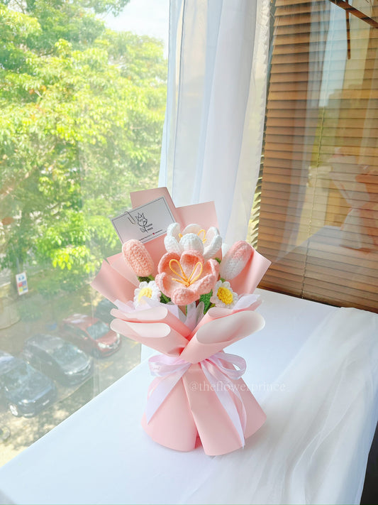 🌷🌸💕 Pink - Peach Pop Tulip