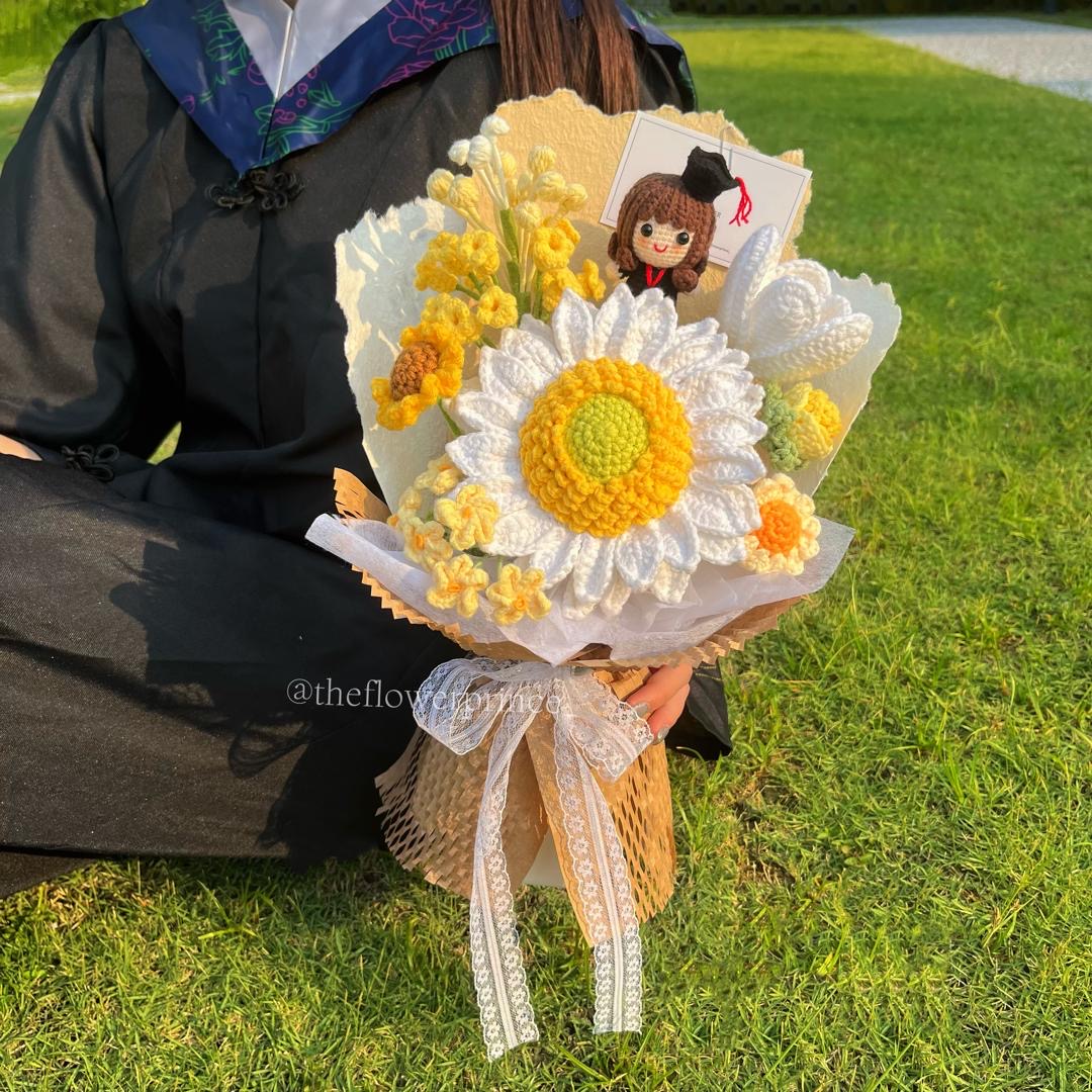 💛👧🏻Yellow-Blooming girl Bouquet