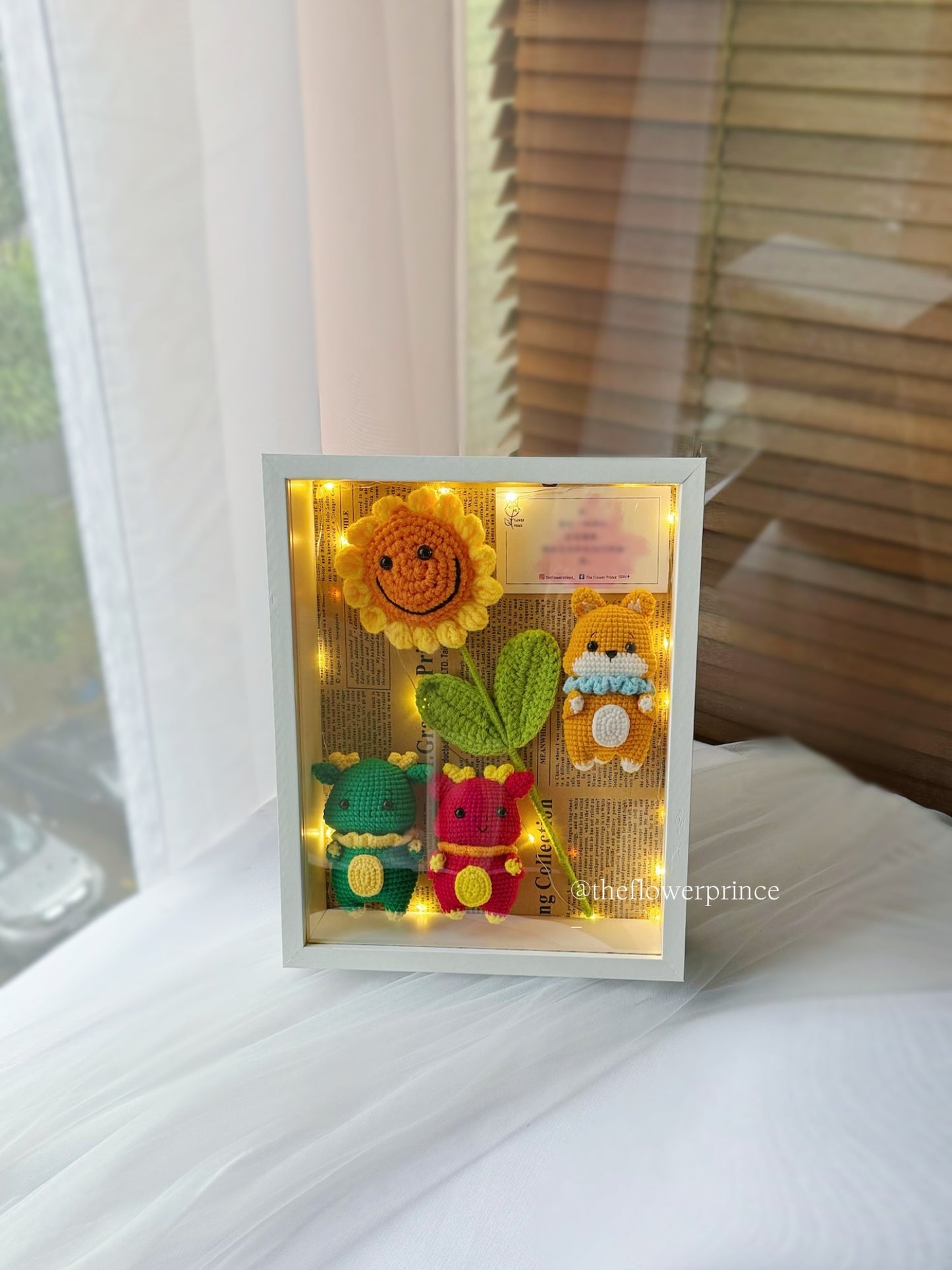 π»π²πΆπΌοΈ White - Zodiac Series Frame (with LED)