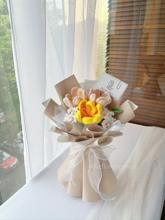 🌼💛🤎 Khaki - Butter Cream Tulips