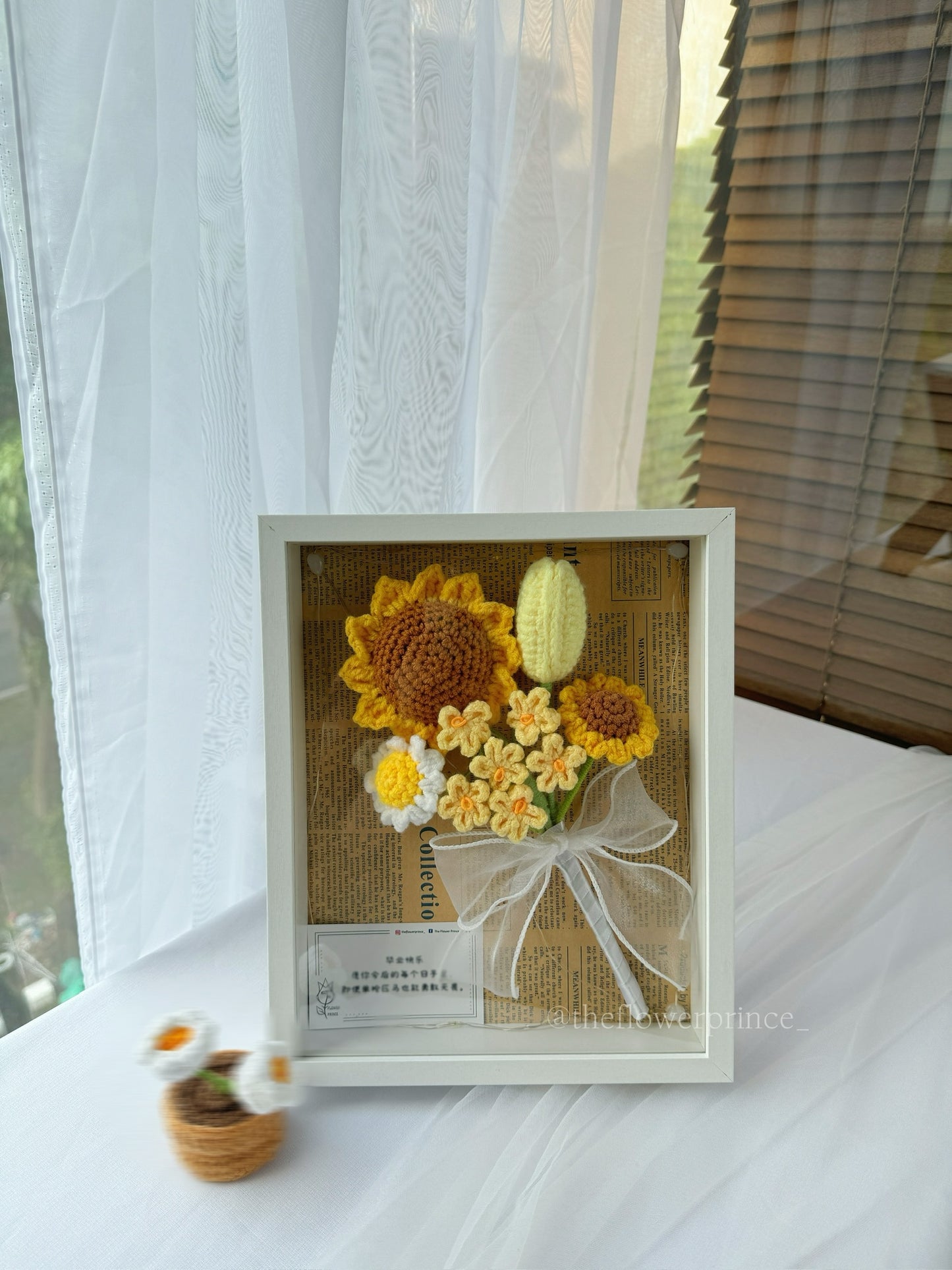 π€π»πΌοΈ White - Yellow Series Frame