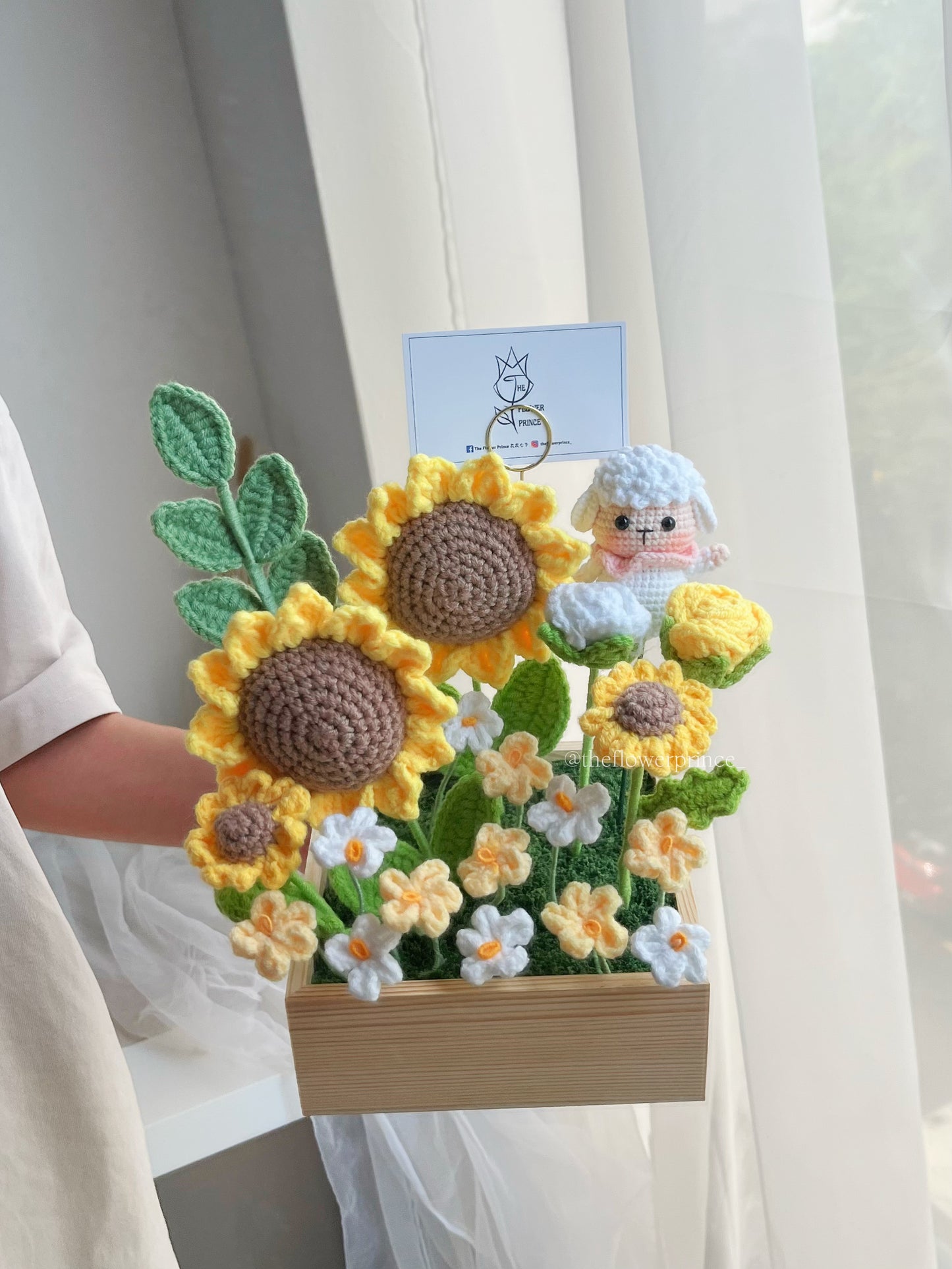 🐏🌻Sunny Wishes - Wooden Box