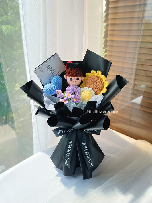 🖤🌻 Black - Chic Sunflowers