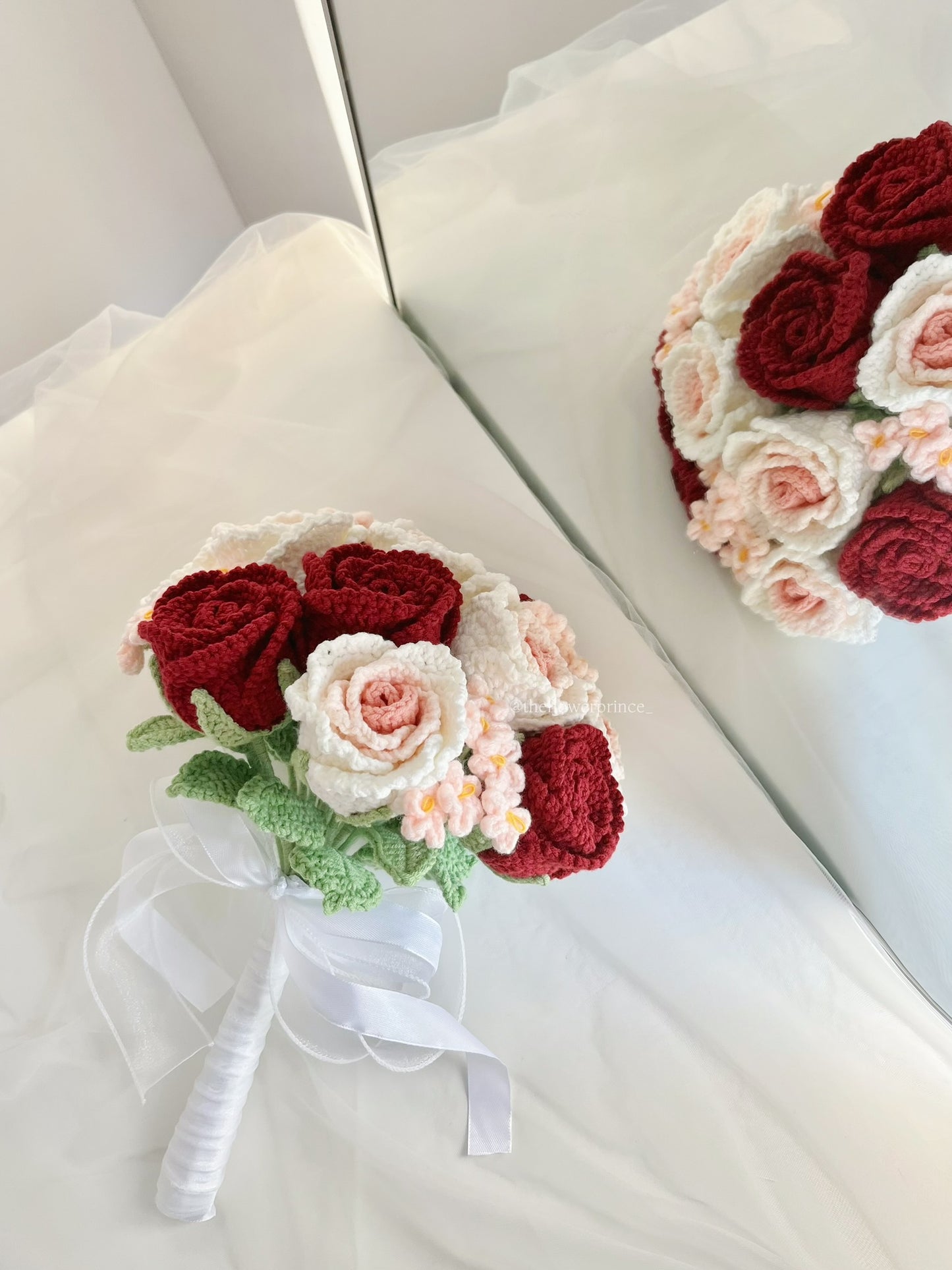 🌹🤍Roselle Bridal Bloom