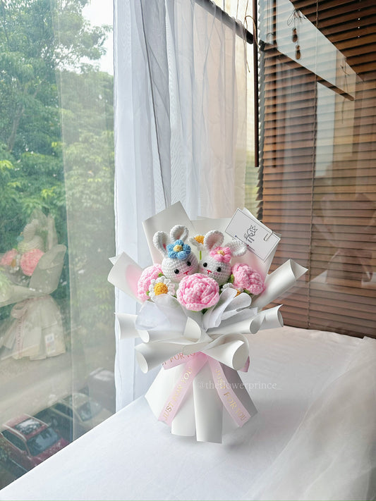 🌸🐰🐰 White - Lovely Bunnies