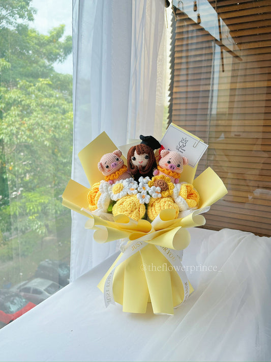 🌻💛🐷 Yellow - Golden Piggy Sunflower