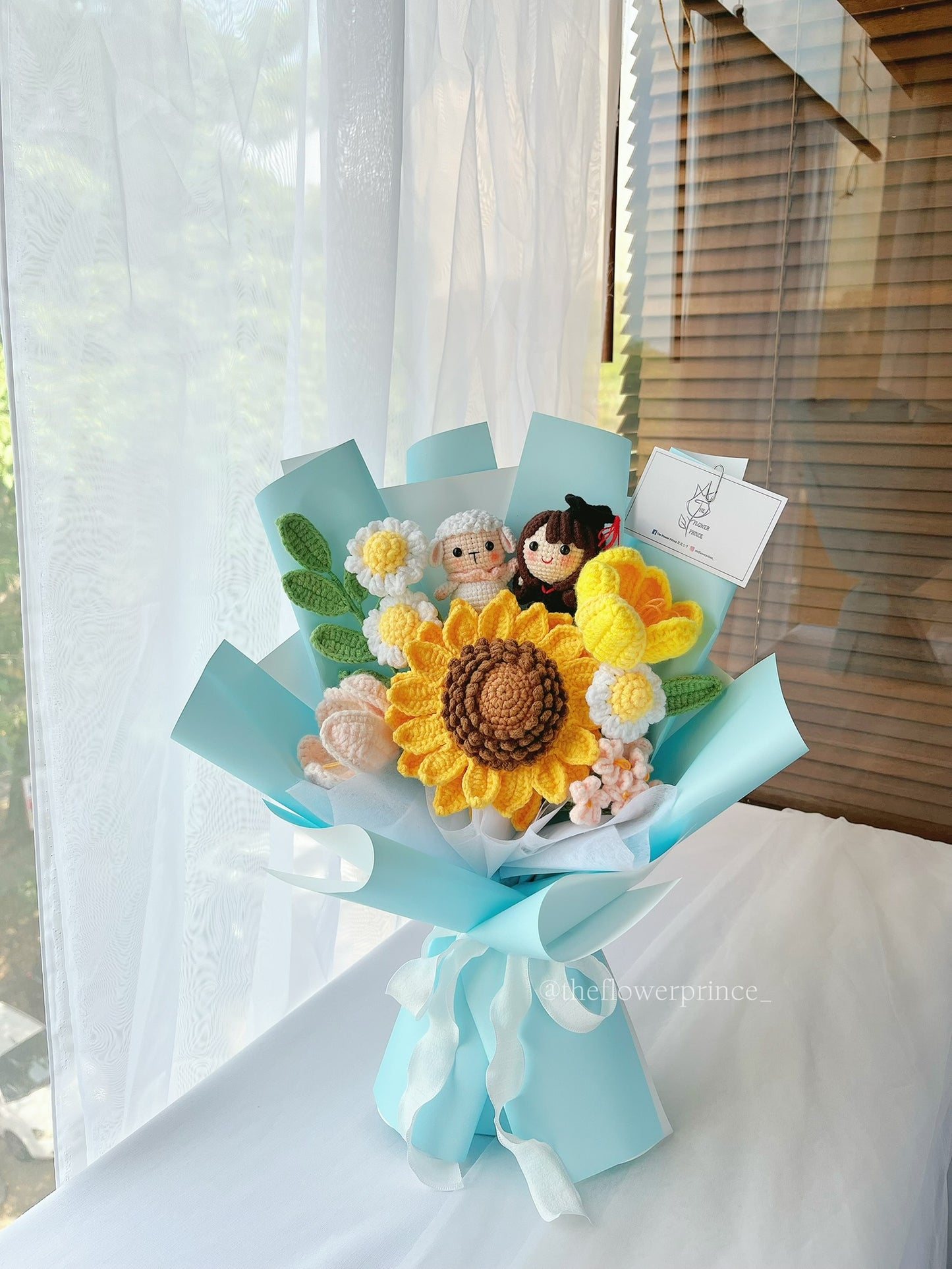 🌻🩵💛 Sky Blue - Graduate Cloud Bloom