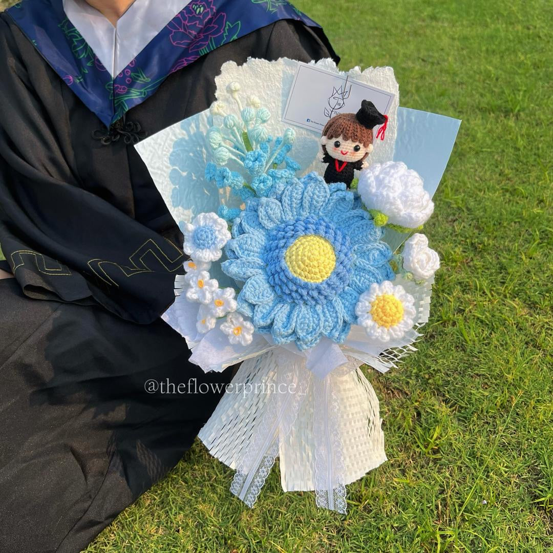 🩵👦🏻Blue- Blooming boy Bouquet