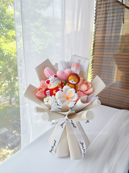 🌷🐱Khaki - Lucky Paws Tulips