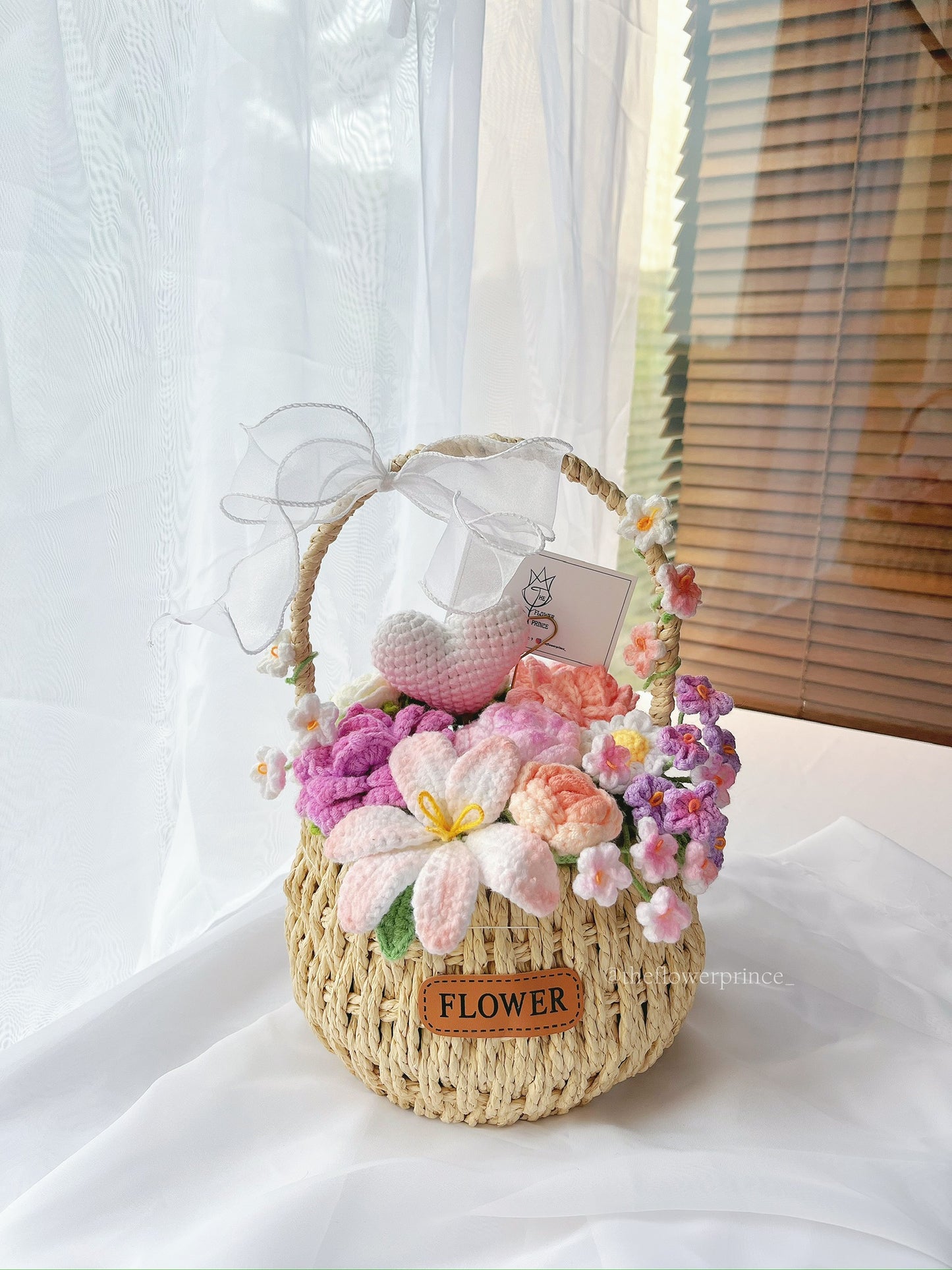 Purple-Pink Series Round Basket