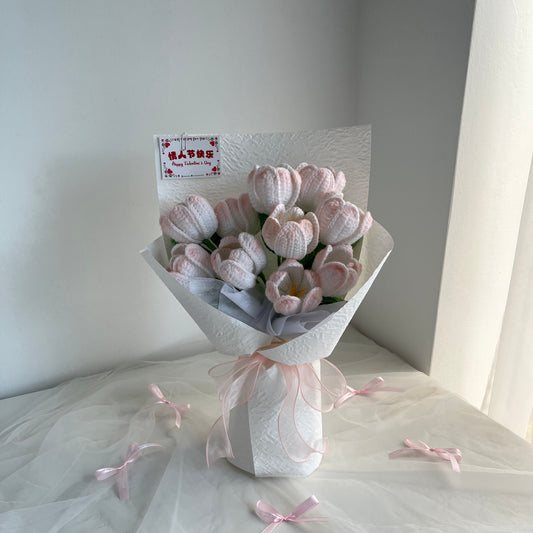 💕🌷White - Sweetheart Tulip Dreams