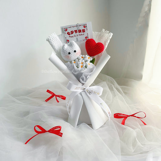 🌹❤️ White - Little Lovely Bouquet