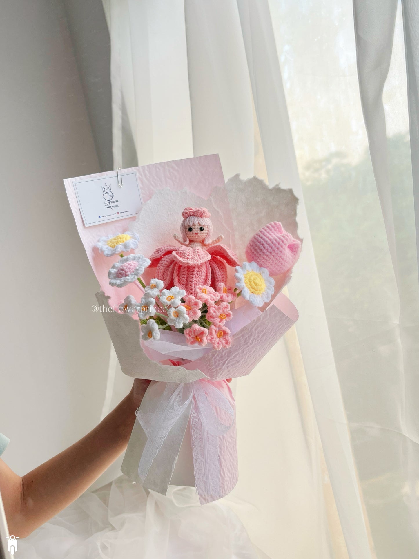 🪷🌸 Pink - Dreamy Soft Lotus Girl Bouquet