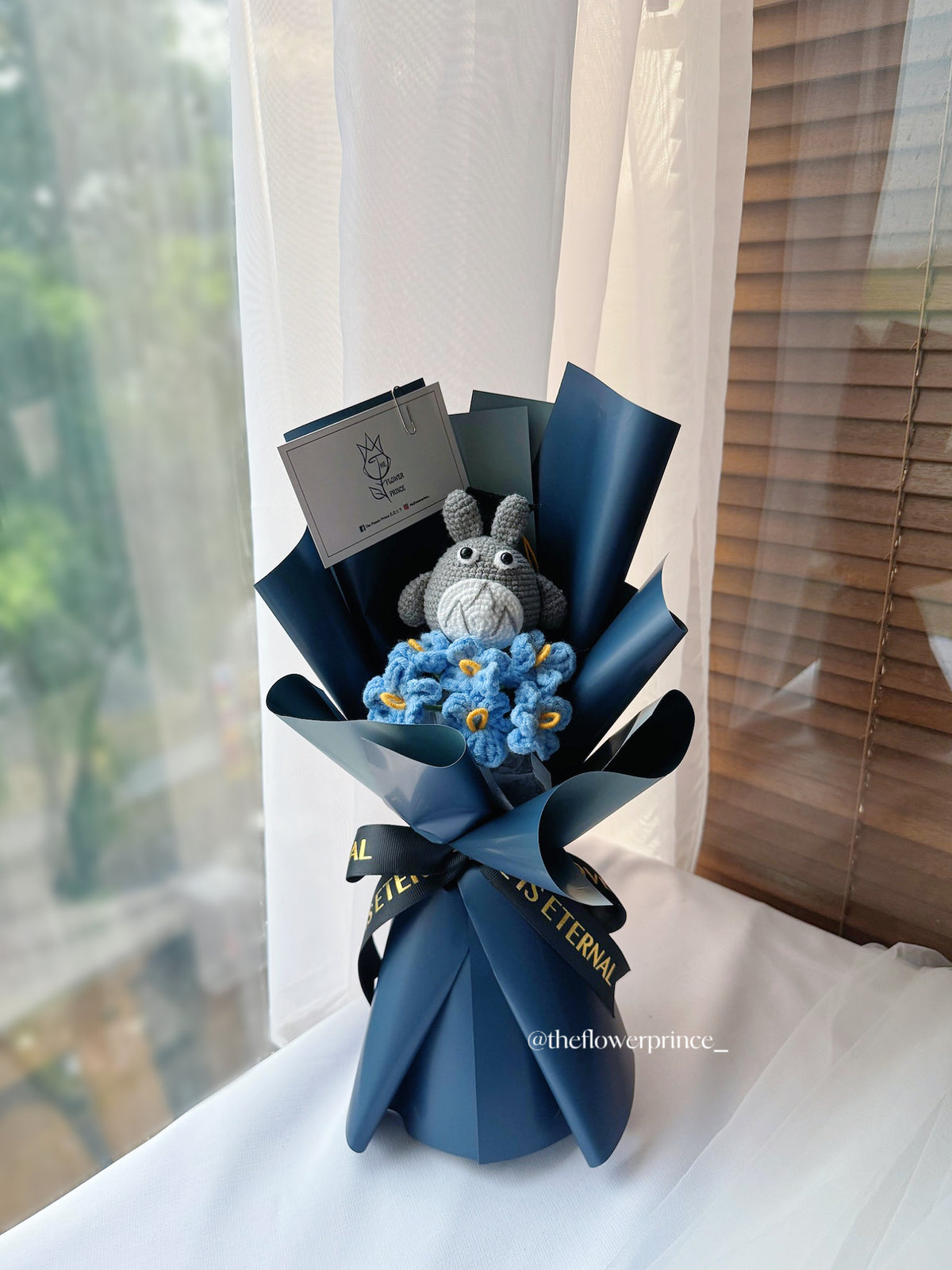 🔵Blue Series Totoro Mini Bouquet