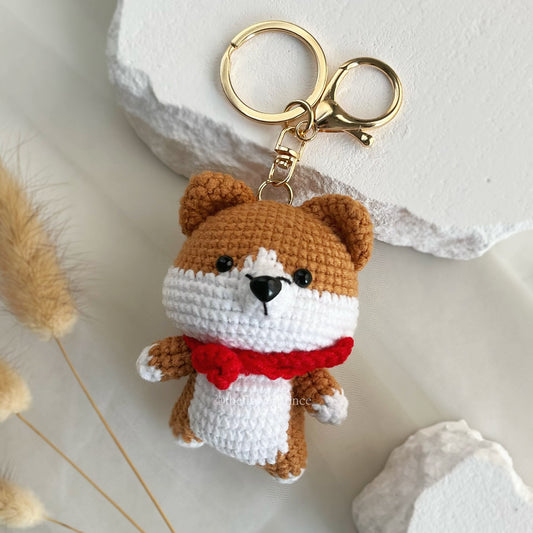 Shiba Puppy Keychain🐶