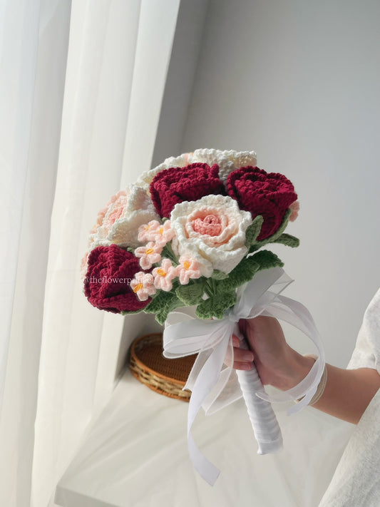 🌹🤍Roselle Bridal Bloom